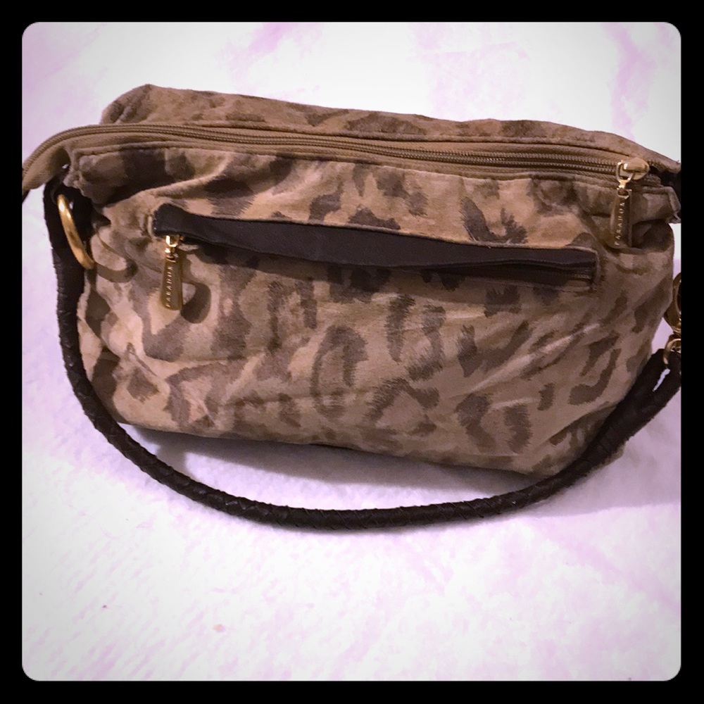 Animal print bag